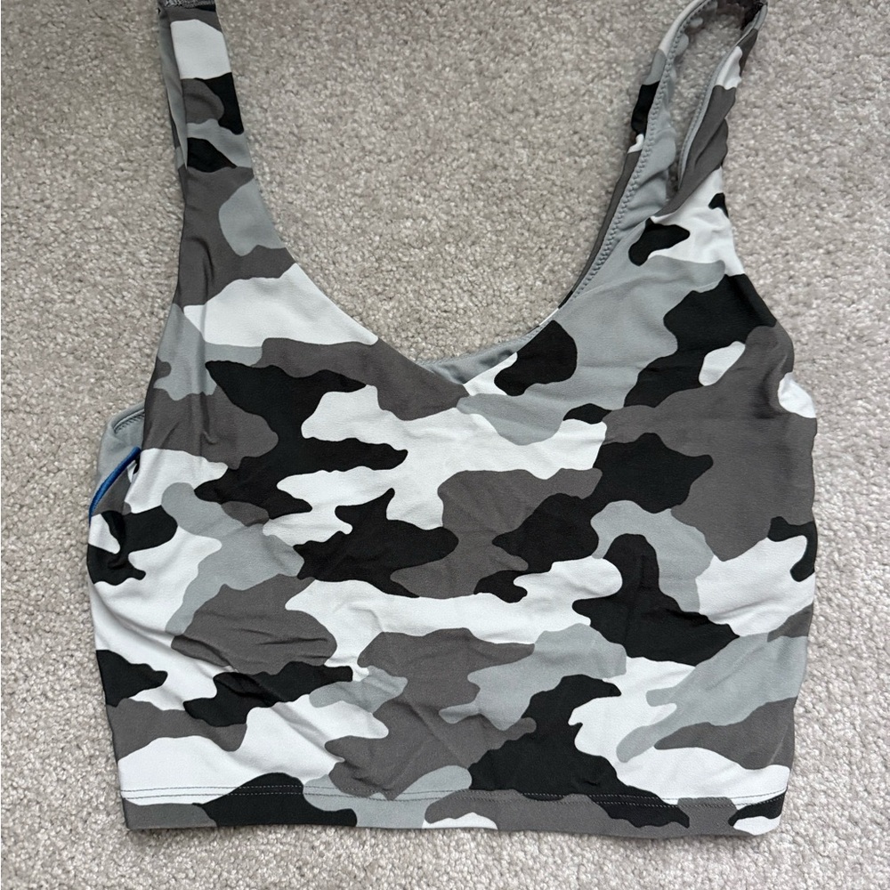 Aerie Camouflage Tank Top and shorts- Black, Gray, White
